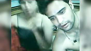 Desi Couple's Steamy Web Cam Sex Session Watch Now!