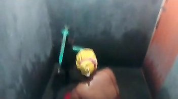 Desi Housewife Caught Bathing by Devar in Shocking Incident