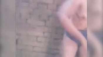 Voyeur Captures Stunning Outdoor Desi Shower Moment