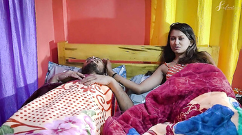 Desi Sex XXX - Sexy Sudipa fucked hard by her friend in front of her husband while he was sleeping