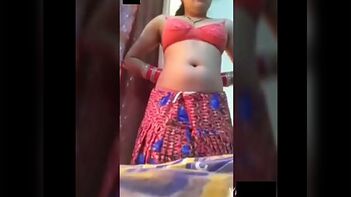 Desi Wife Pooja Stripping
