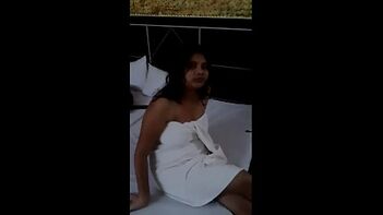 Desi Bhabhi Honeymoon Wrapped In Towel After Sex