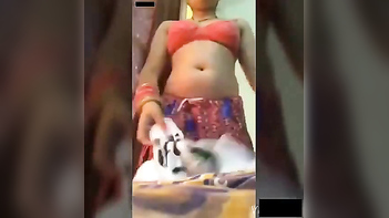 Unique and SEO-Optimized Headline - Desi Wife Pooja Strips to Reveal Her Sensual Side