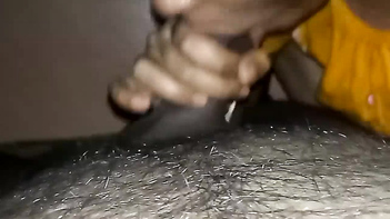 Sensuous Desi Bhabhi Caught Giving Quick Blowjob To Her Young Lover Next Door