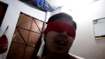 Experience the Seductive Intimacy of Blindfolded Desi Wife and Husband Together