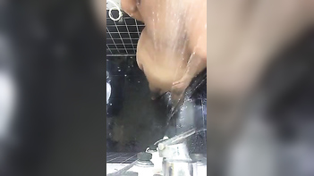 Big Tits Desi Chubby Babe Taking Sensual Shower - Enjoy the Sight!