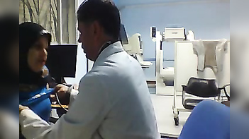Doctor Examines Arab Housewife's Breasts - A Unique Medical Exam