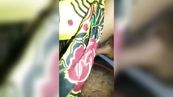 Experience the Sensual Pleasures of a Punjabi Bhabhi in a Yellow Shalwar Suit Giving a Blowjob