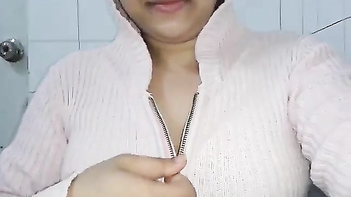 College Student Caught on Hidden Camera in Pink Lingerie - Shocking Video