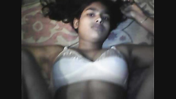 Desi College Girl Caught Topless on Hidden Camera in Hostel Room