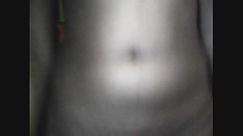 Desi College Girl Caught Topless on Hidden Camera in Hostel Room