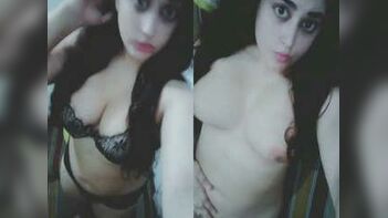 Adorable Pakistani Girl Records Nude Selfie for Boyfriend