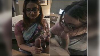 Hot Desi Wife Caught Cheating - Husband Shocked By Her X-Rated Actions With Boss