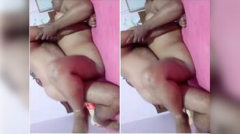 Desi Mallu Bhabhi's Big Boobs Hardly Fucked By Loving Husband