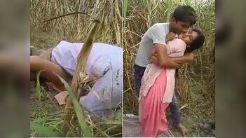Hot Desi Randi Bhabhi Outdoor Sex With Two Customers - A Unique Experience