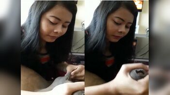 NRI Girl Gives a Sexy, Cute Blowjob - Unforgettable Experience!