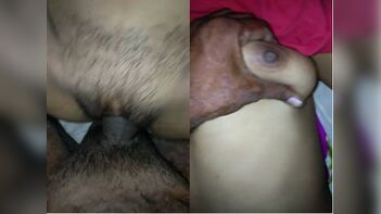 Indian Girl Enjoys Passionate Boob Pressing and Fucking with Her Lover