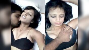 Watch This New Clip - Indian Girlfriend Enjoys Intimate Hanjob and Fucking with Lover in Hotel Room