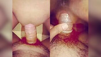 Indian Bhabi Uses Condom During Intimate Moment With Husband