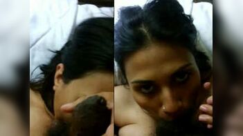 Desi Sexy Wife Enjoys Pleasure of Sucking Dick in Hotel