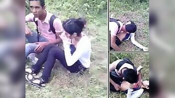 Desi College Couple Caught in Outdoor Rendezvous - Uncovering the Story
