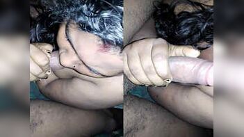 Mallu Aunty's Hot Blowjob - A Unique Experience You Won't Forget!