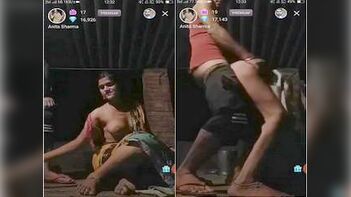 Watch Now - Sexy Bhabhai's Wild Tango Live Show with a Blowjob and Fucking!