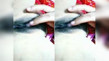 Hot Desi Village Couple's Epic Pussy Shaving and Fucking Adventure - Part 2