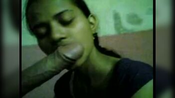 Watch This Sexy Desi Teen Give an Incredible Blowjob - The Hottest Desi Sex Video!
