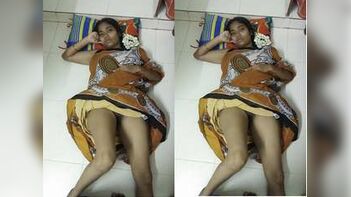 Hot Telugu Couple Enjoying Intimate Moment in Bed