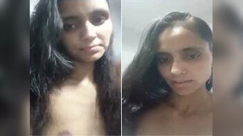 Desi Girl Captures Sensual Selfie in the Nude - Making History!