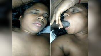 Tamil Girl Enjoys Intimate Moment with Lover by Sucking His Dick