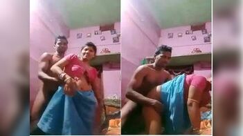Sensational Desi Couple Standing Fuck - A Unique Experience