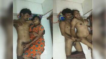 Experience the Pleasure of a Desi Village Wife's Blowjob and Ride Husband's Dick!