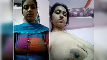 Hot Telugu Girl Enjoying Intimate Moment with Lover's Penis
