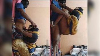 Desi Tamil Wife Greedily Sucking and Riding Hubby's Dick in Homemade Video