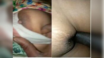 Horny Telugu Wife Gets Her Tits Squeezed and Fucked Hard