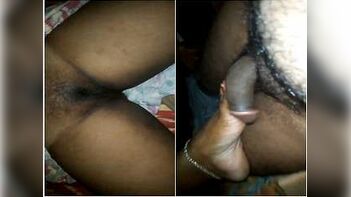Desi Village Wife Gets Pussy Fingered and Foot Job Until She Screams.