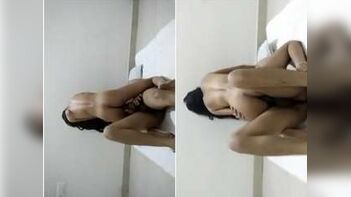 Naughty NRI Babe Bouncing on Lover's Cock, Moaning Loudly and Begging for More.