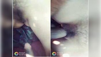 Fierce Desi Babe Screams as Lover Rams Her Tight Pussy Hard and Deep.