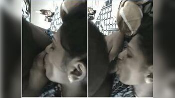 Desi Bitch Gags on Lover's Thick Cock, Sucking It Dry and Begging for More!