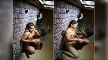 Desi Bhabhi Screams as Deaver Pounds Her Hard While Hubby's Away