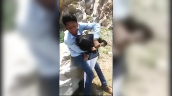 Indian Lovers' Standing Fuck Session Leaked Online by Voyeur – Leaked XXX Scandal!