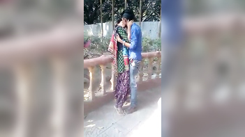 Hot Indian Girl's Naked Ass Exposed in Outdoor Sex Video.