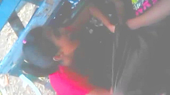 Indian Teen Gets Her Juicy Boobs Sucked Hard in Public Park.