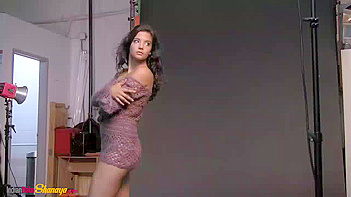 Busty Shanaya's Wild Free Striptease Gets You Rock Hard Instantly!