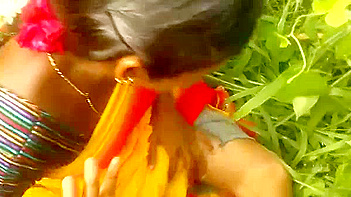 Fierce South Indian Wife Ravaged Outdoors in Hardcore Fuckfest