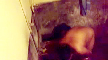 Desi Housewife Caught on Hidden Cam in Shower, Amateur Action