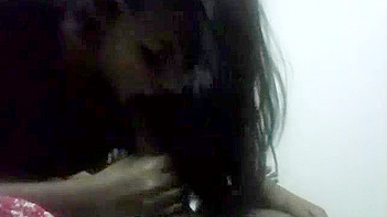 Indian Teen Sucks Dick Like a Whore, Making Her Young Lover Squirm Wildly