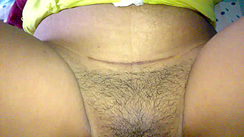 Doodhwali Hairy Pussy of Amateur Shabnum Bhabhi Sucking Dick Like a Whore